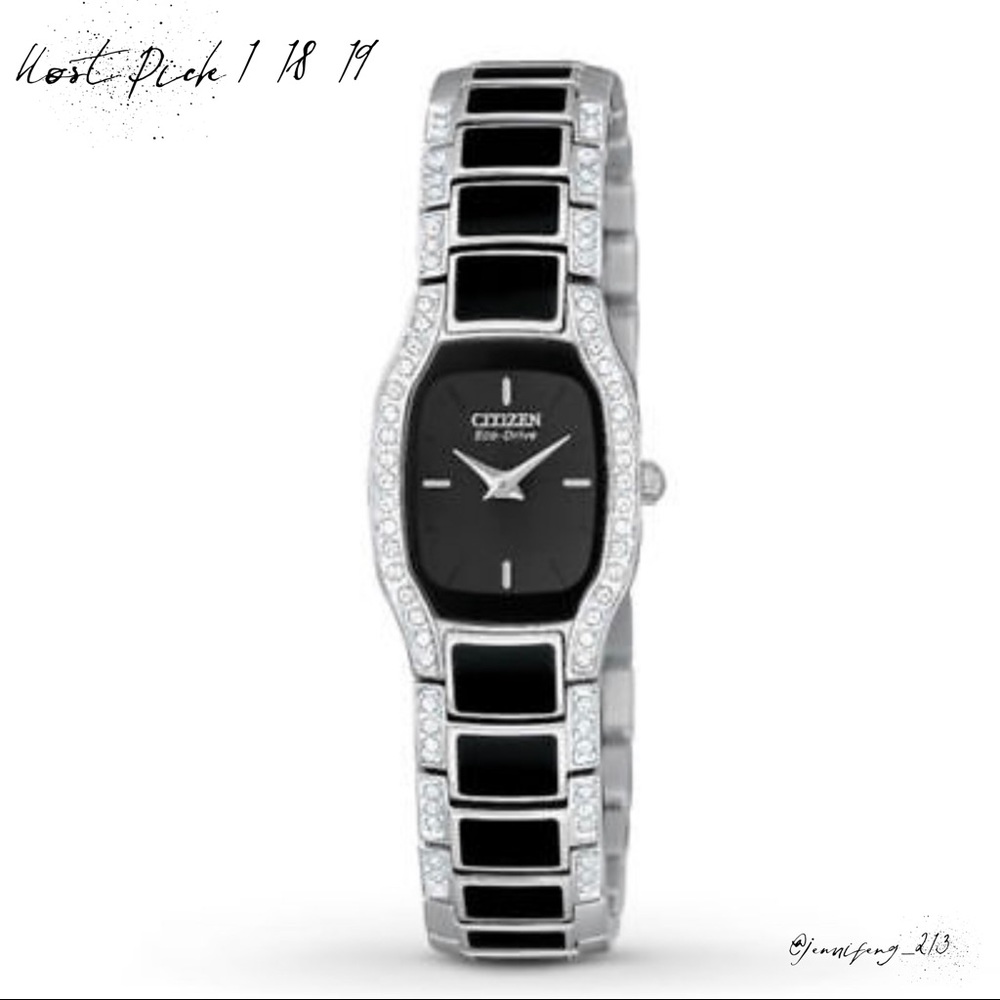 Citizen EcoDrive Normandie Swarovski Crystal Watch